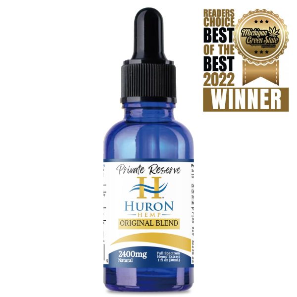 Huron Hemp Private Reserve 2400mg Full Spectrum Oil