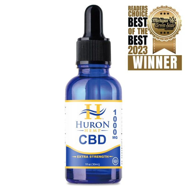 Huron Hemp Pure CBD oil 1000mg